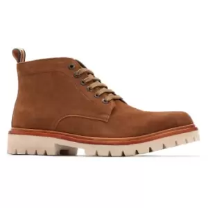 Base London Mens Grafton Lace Up Leather Ankle Boots UK Size 10 (EU 44)