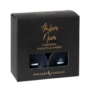 Amber Noir Tealights (Pack of 8)