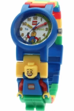 Childrens LEGO Time Teacher Blue Minifigure Link Watch 9005008