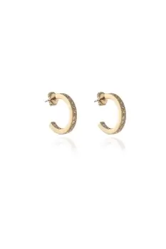 Cachet Saga 18mm Hoop Earrings