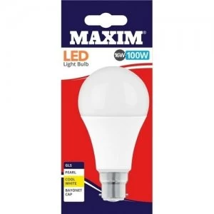 Status Maxim 16W LED BC GLS - Cool White