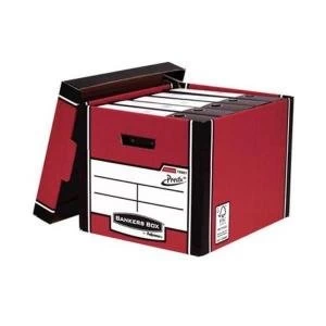 Bankers Box by Fellowes Premium 726 A4Foolscap Tall Storage Box with