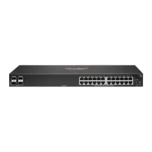 HP Enterprise Aruba 6100 24G 4SFP+ Managed L3 Gigabit Ethernet (10/100/1000) Rack mounting 1U