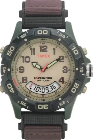 Mens Timex Indiglo Expedition Alarm Chronograph Watch T45181