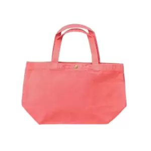 Bags By Jassz Large Canvas Shopper (One Size) (Watermelon Red)