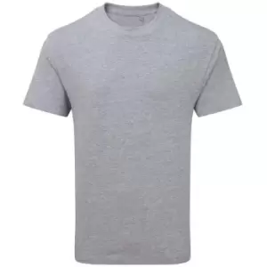 Anthem Unisex Adult Marl Organic Heavyweight T-Shirt (XS) (Grey Marl)