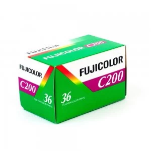 Fuji Fujifilm Fujicolor C200 35mm 135 36 Exposure Colour Print Film