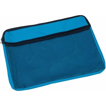 Cathedral Products - BAGCANBL A4 Canvas Zip Bags (Blue)