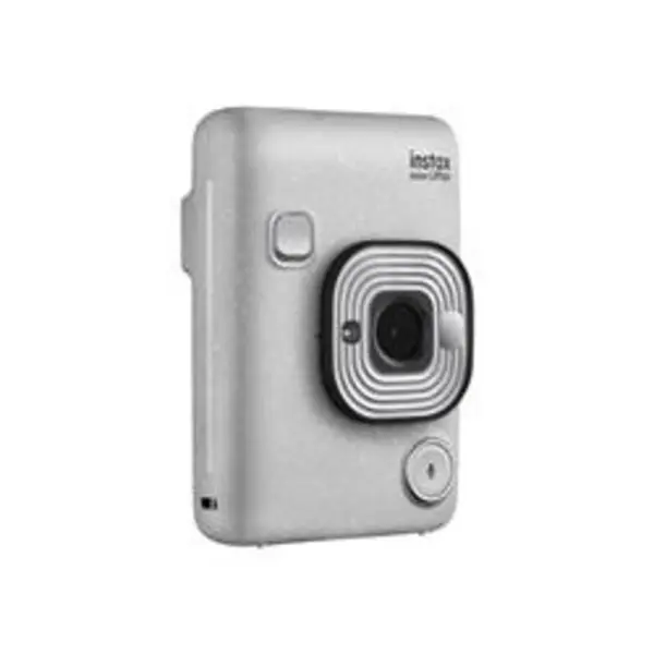 Fujifilm Fuji Instax Mini LiPlay Hybrid Instant Camera - Stone White 16631758
