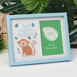 4" x 6" - Jungle Baby Paperwrap Frame - Our Cheeky Monkey