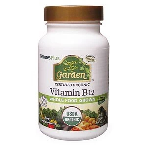 Natures Plus Source of Life Garden Vitamin B12 60 vegetable capsules