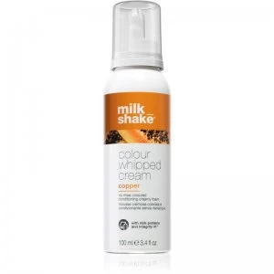 Milk Shake Colour Whipped Cream Toning Foam for All Hair Types Copper 100ml