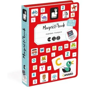 Janod Magneti'Book Alphabet Game - French Version