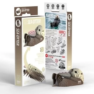 EUGY Sea Otter 3D Craft Kit