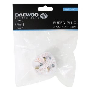 Daewoo 3A Fused Plug