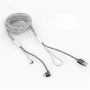 Bouncepad CB-RF-MICRO-W USB cable 2m USB A Micro-USB B White