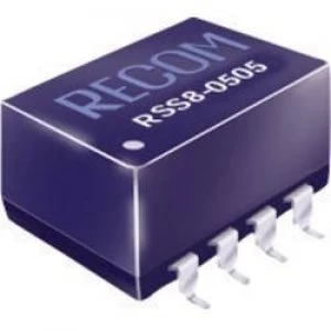 RECOM RSS8 1212 1 W DCDC Converter RSS8 1212 voltage12 V 84 mA