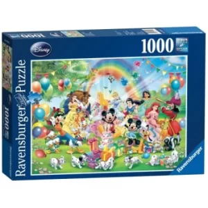 Disney Mickeys Birthday 1000 Piece Jigsaw Puzzle