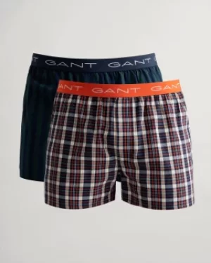 GANT 2-pack Check Boxer Shorts