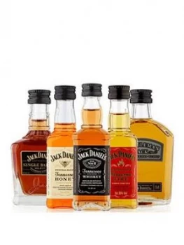 Jack Daniels Extended Family Pack 5x 5cl Bottles, One Colour, Women