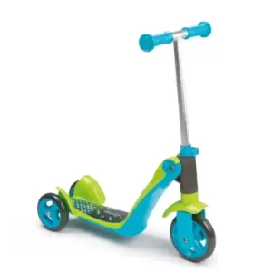 Smoby Blue Reversible 2-in-1 Scooter - wilko