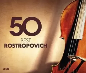 50 Best Rostropovich by Mstislav Rostropovich CD Album