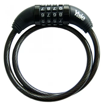 Yale YCCL1 Combination Bike Lock 1600mm Cable