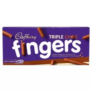 Cadbury Triple Choc Fingers Box (110g)
