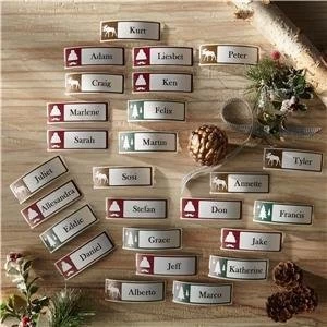 Dymo 28x89mm Tree Holiday Address Labels 130 Labels for Dymo LabelWriter Series