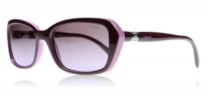 Vogue VO2964SB Sunglasses Purple / Pink 23218H 55mm