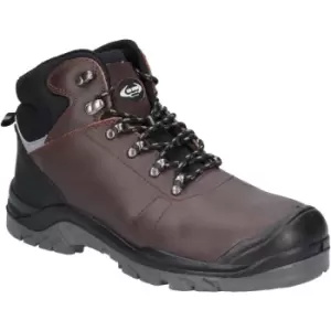 Amblers AS203 Mens Laymore Leather Safety Boot (7 UK) (Brown) - Brown