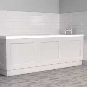 Ashbourne 1700mm Bath Panel - White