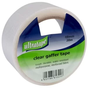 Ultratape Clear Cloth Tape 48mm x 20m
