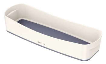 Leitz MyBox WOW Organiser Tray White, Grey Plastic 30.7 x 10.5 x 5.5 cm