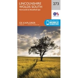 Lincolnshire Wolds South by Ordnance Survey (Sheet map, folded, 2015)