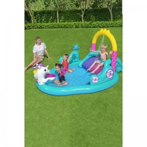 Unicorn Slide Play Pool