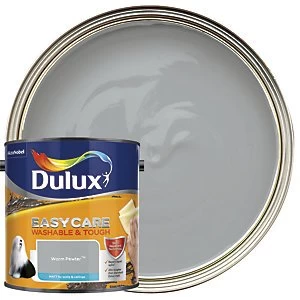 Dulux Easycare Washable & Tough Warm Pewter Matt Emulsion Paint 2.5L