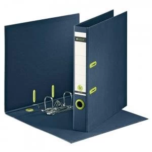 Leitz Dark Blue 180 recycle Lever Arch File Pack of 10x 10030069