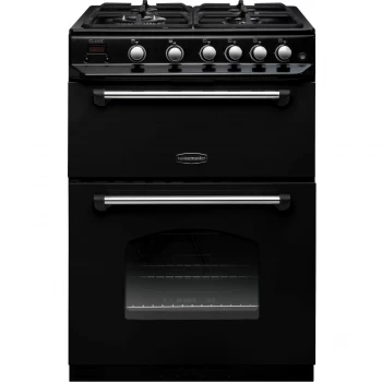 Rangemaster CLAS60NGFBLC Classic 60cm Gas Cooker Double Oven 4 burners
