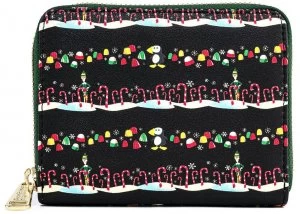 Elf: Buddy's Musical Christmas Loungefly - Candy Cane Forest Wallet multicolour