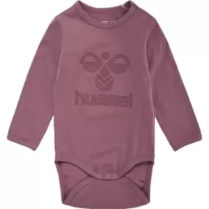 Hummel FastWo Baby Bodysuit Long Sleeve - Pink