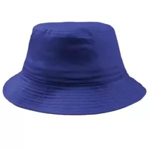 Atlantis Cotton Bucket Hat (One Size) (Royal Blue)