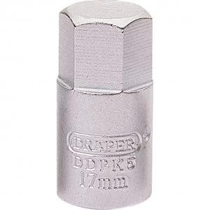 Draper Metric Drain Plug Key 3/8" 17mm