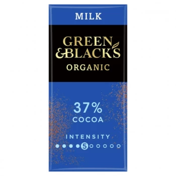 Green & Blacks Milk Chocolate Bar - 90g x 15