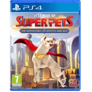 DC League of Super Pets The Adventures of Krypto and Ace PS4 Game