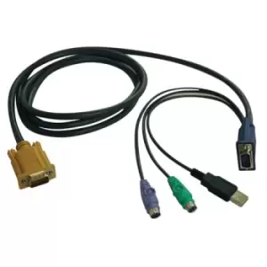 Tripp Lite P778-006 USB/PS2 Combo Cable for NetDirector KVM Switches B020-U08/U16 and KVM B022-U16 6 ft. (1.83 m)