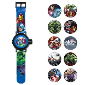 Childrens Character Marvel Multi-Projection Watch MAR9