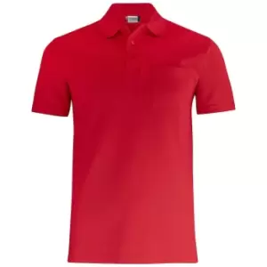 Clique Unisex Adult Basic Polo Shirt (L) (Red)
