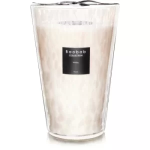 Baobab Pearls White scented candle 35 cm