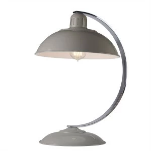 1 Light Desk Lamp Tarpaulin Grey, E27